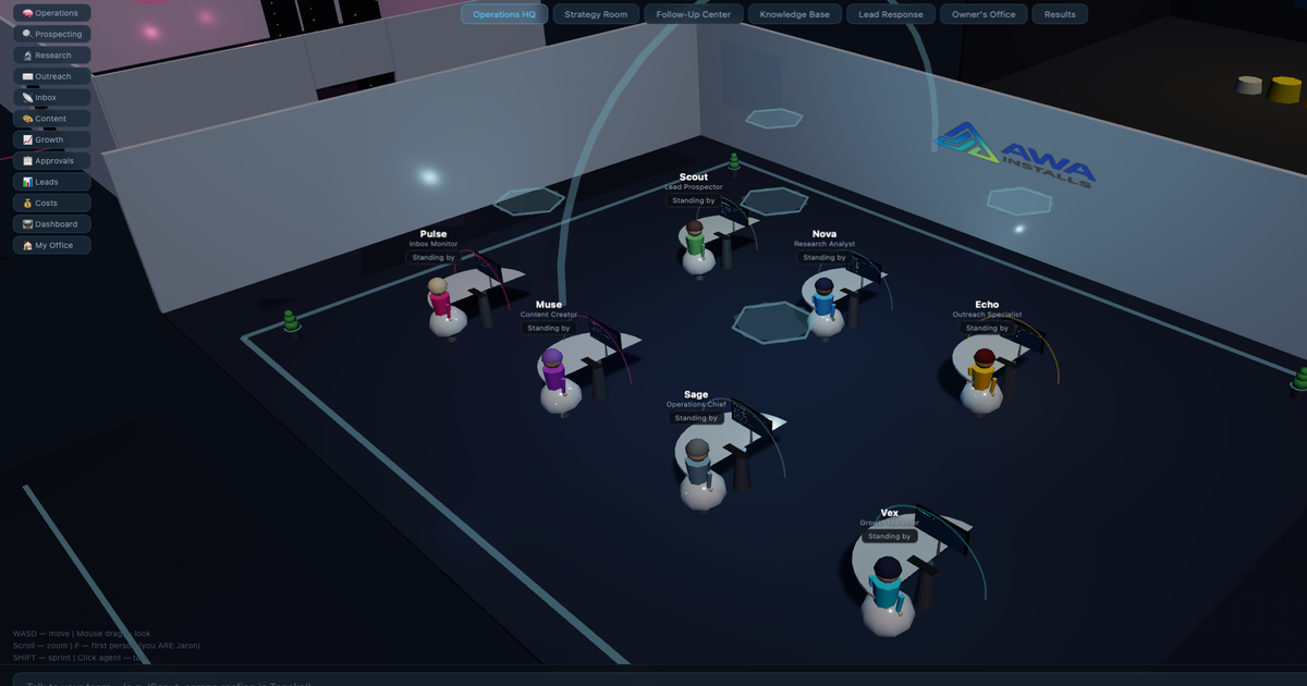 AWA 3D Office Demo